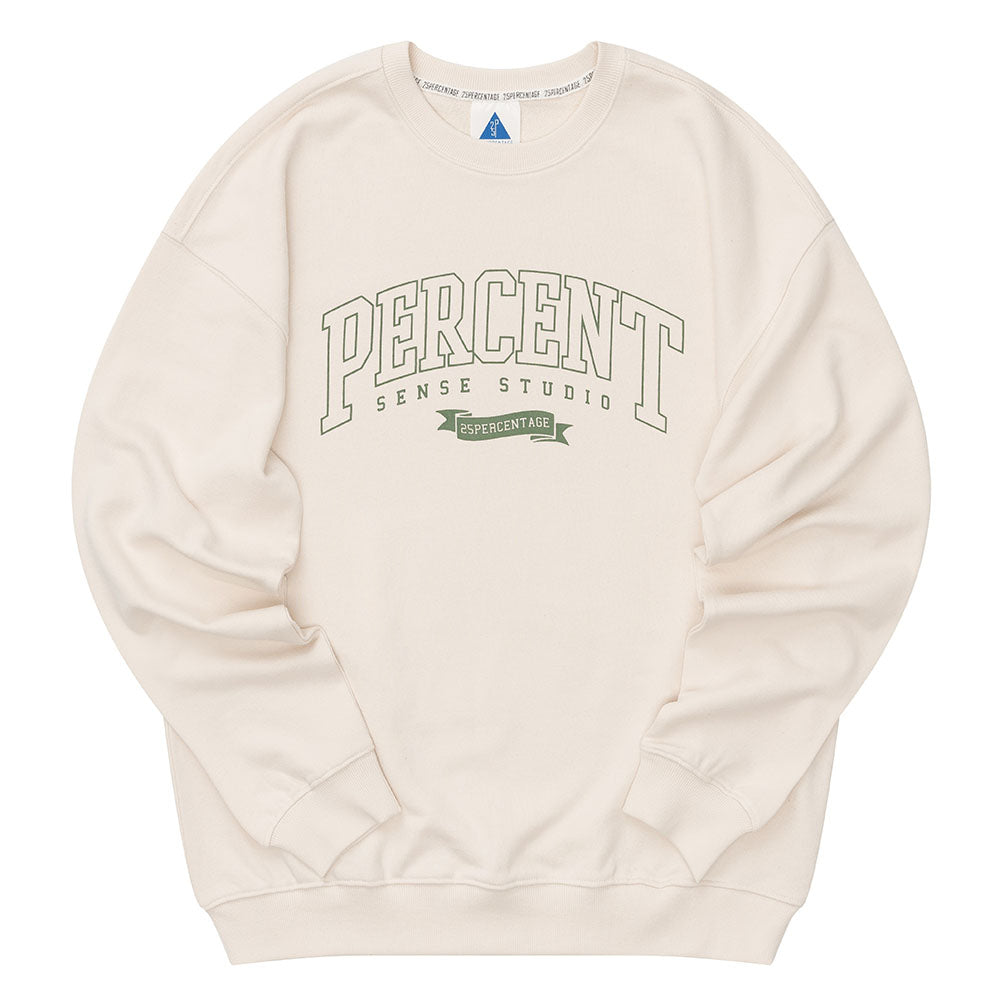 25P PERCENT LOGO SWEATSHIRT