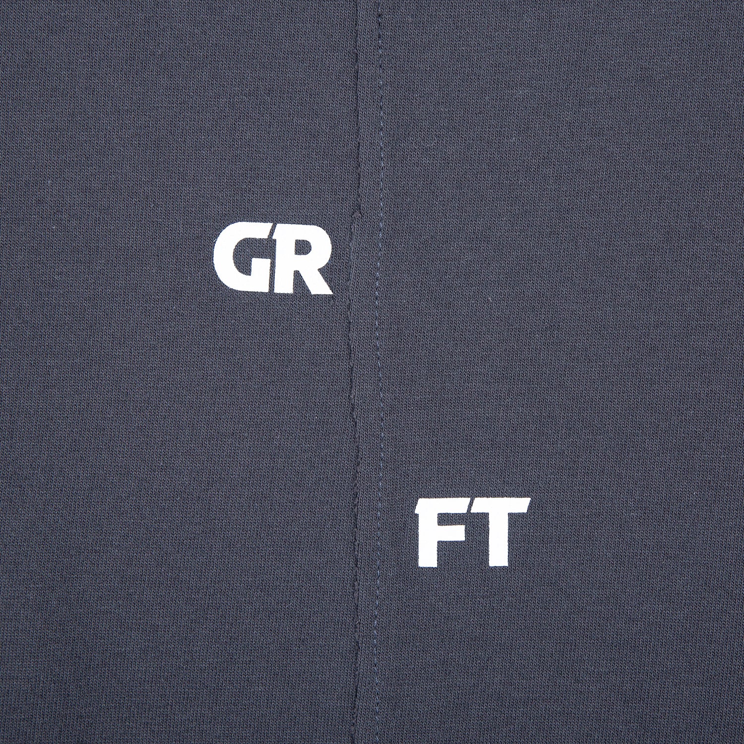 [GRFT] GRFT SPLIT LONG SLEEVE TEE (CHARCOAL)