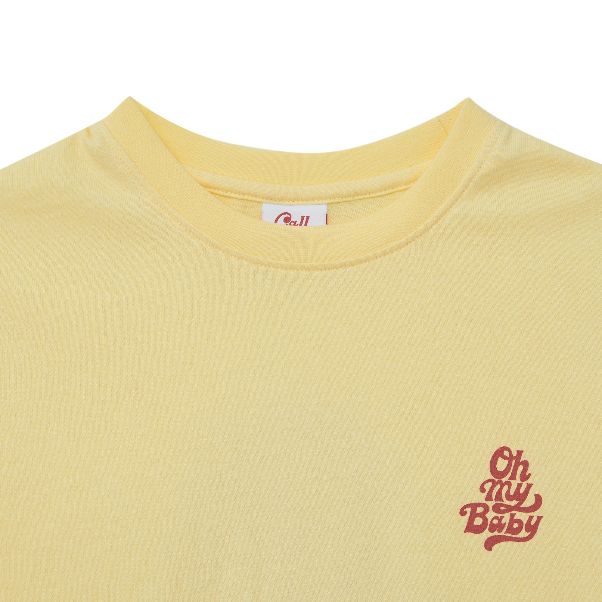 Oh my baby Logo Tee _ Lemon