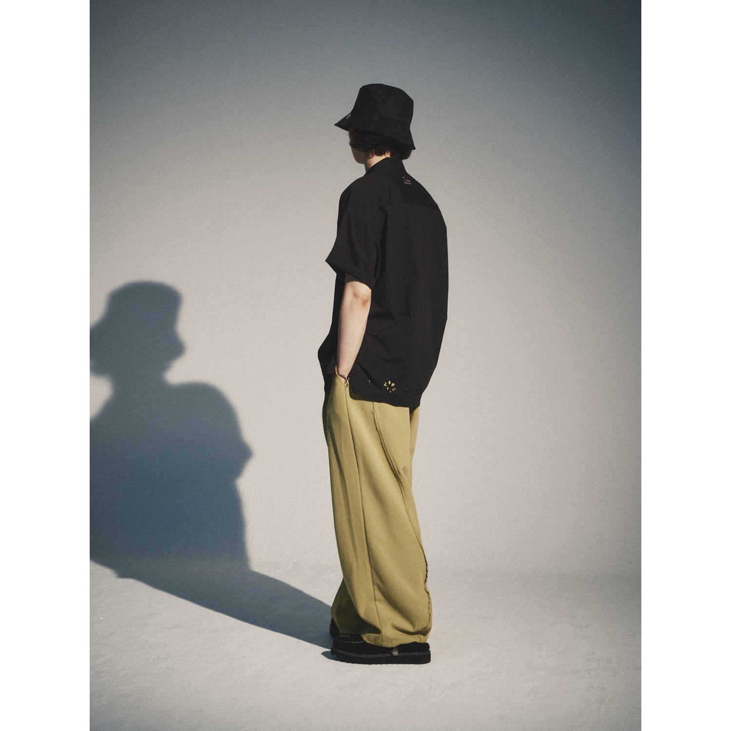 WEVERSE RELAXABLE BANDING PANTS_LIME