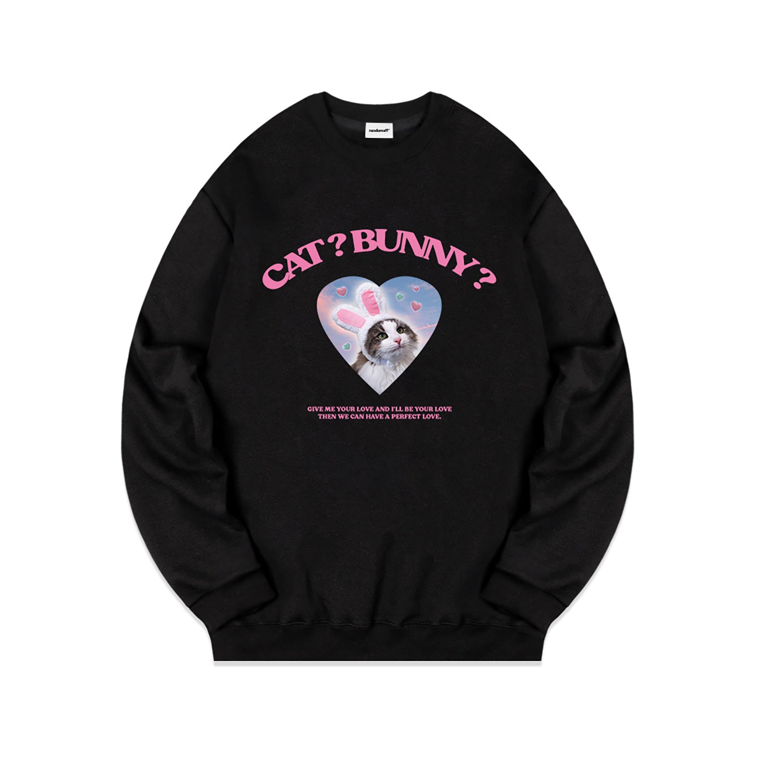 CAT&BUNNY SWEATSHIRT