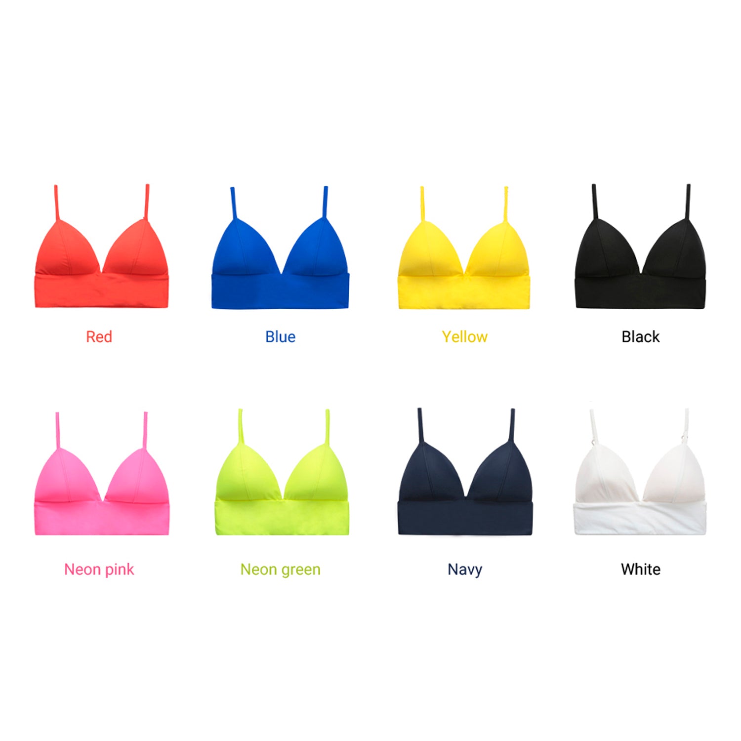 Wide Band Bra Top 8 COLORS