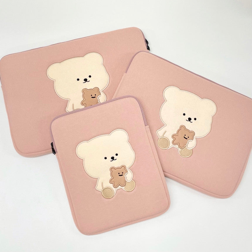 PINK PAD & LAPTOP POUCH (3 SIZE)