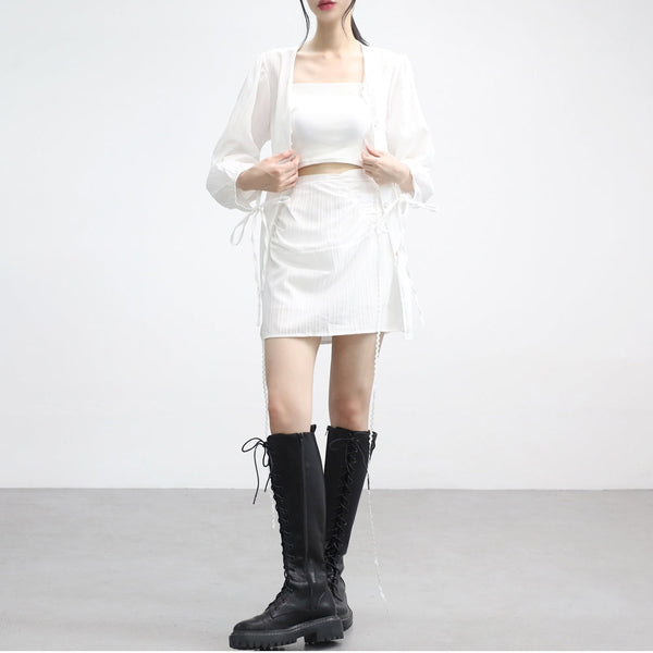 Xenon Strap White Two-Piece