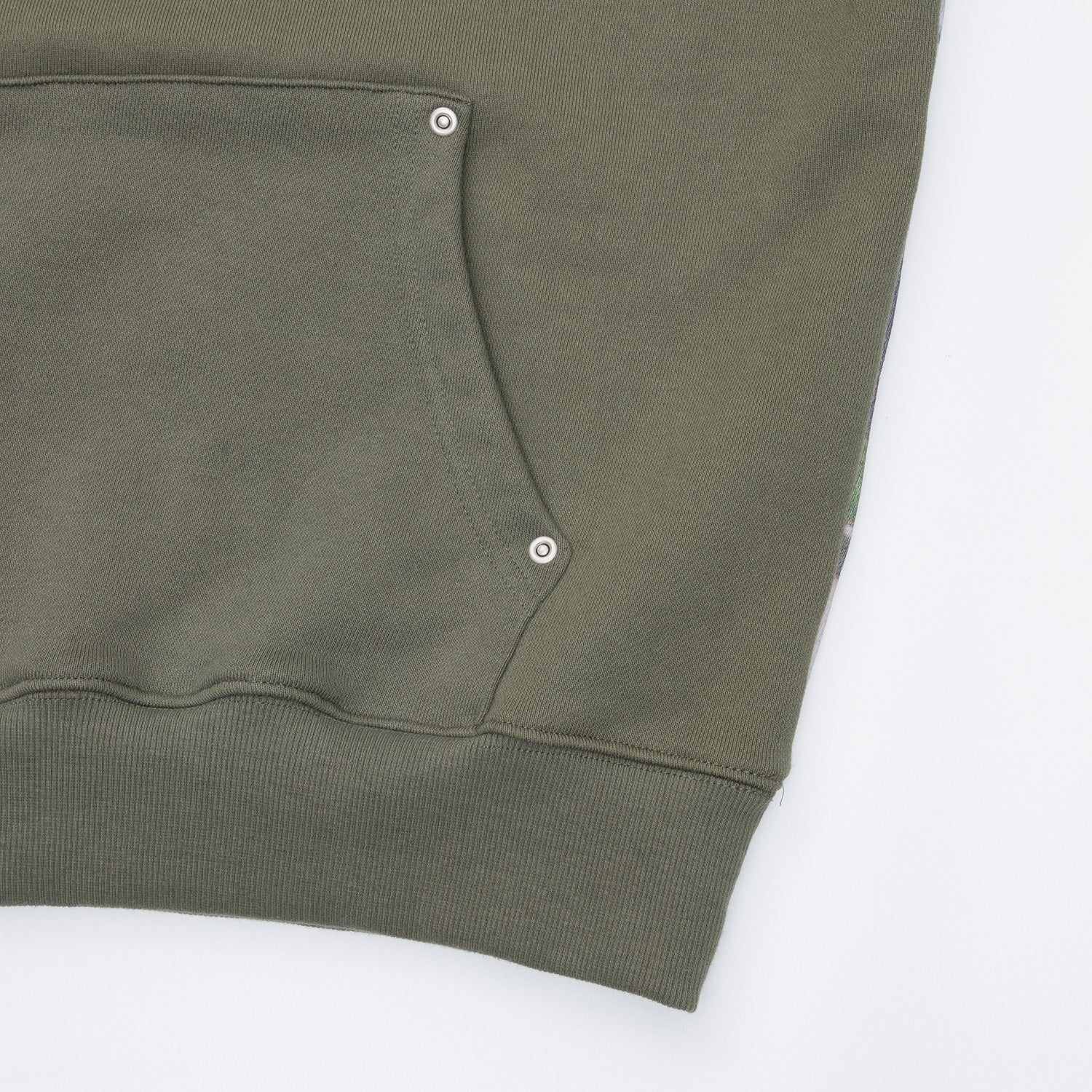 dtg printed hoodie [khaki]