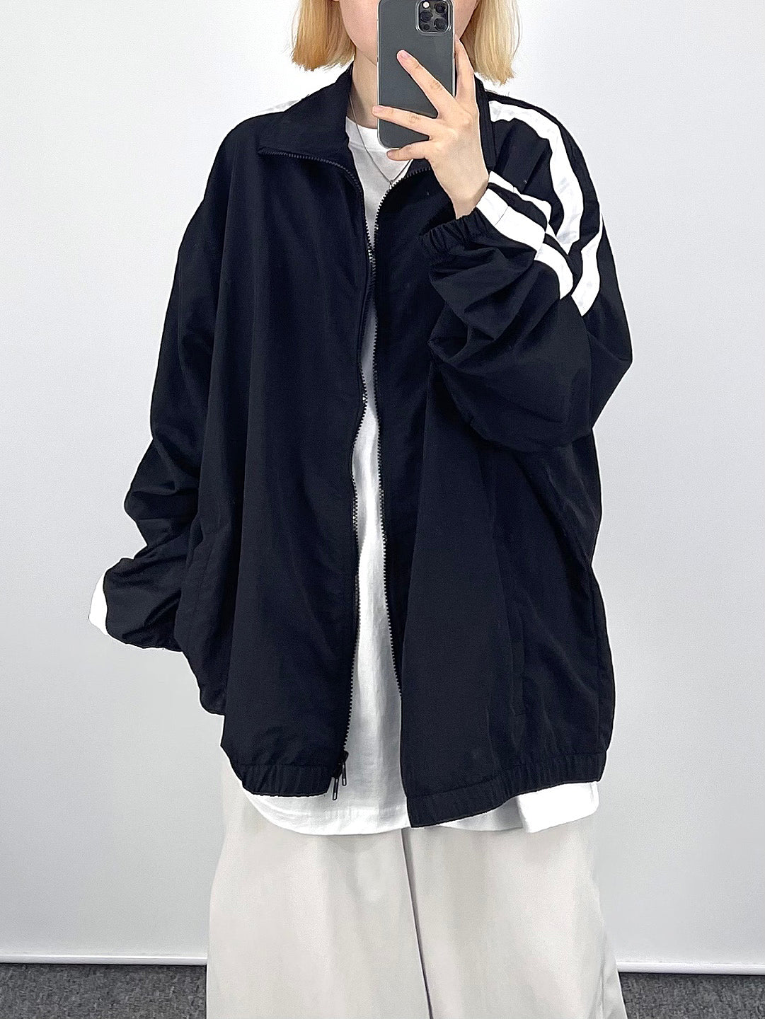 Two-Line Windbreaker