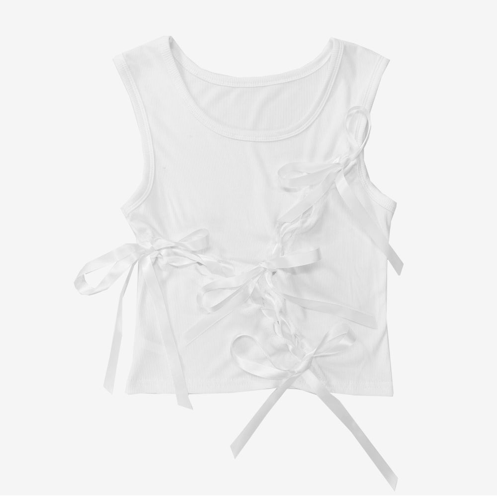 Pena Ribbon Strap Sleeveless