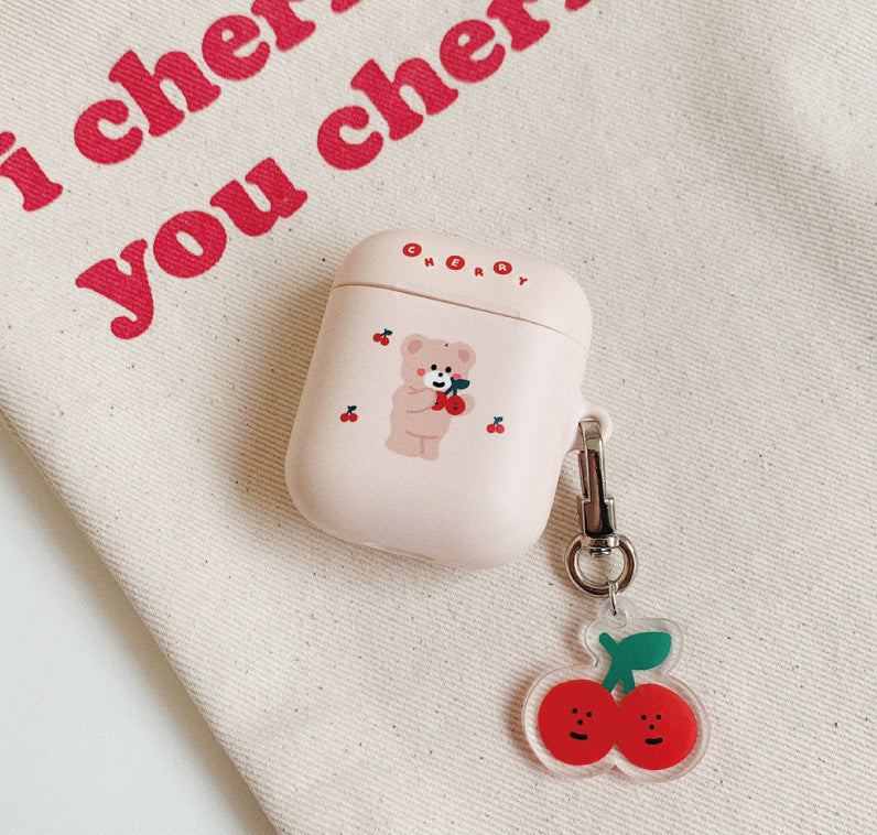 BEBE AND CHERRY AIRPODS CASE