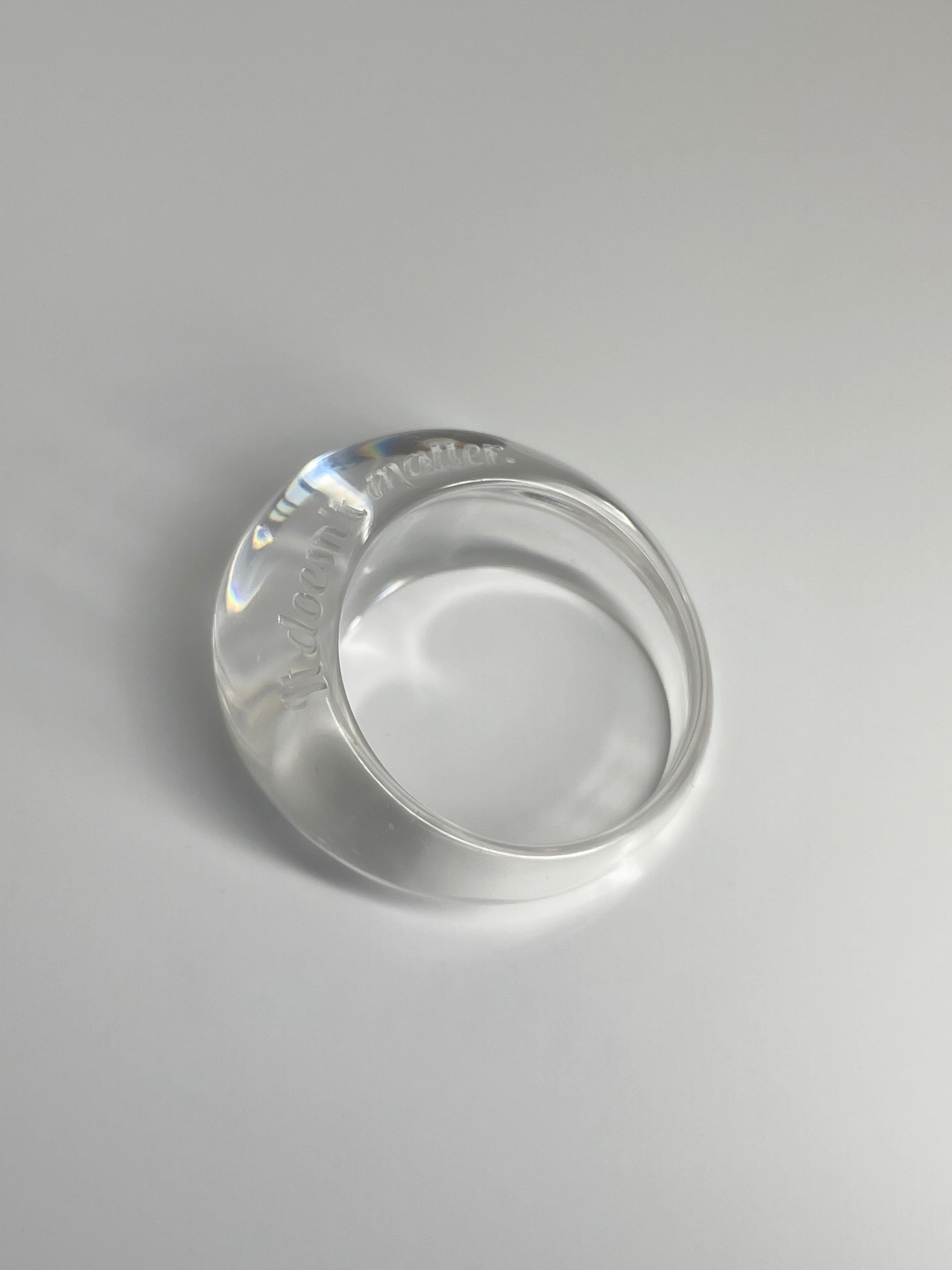 [Formica] Bonbon ring (Clear) 