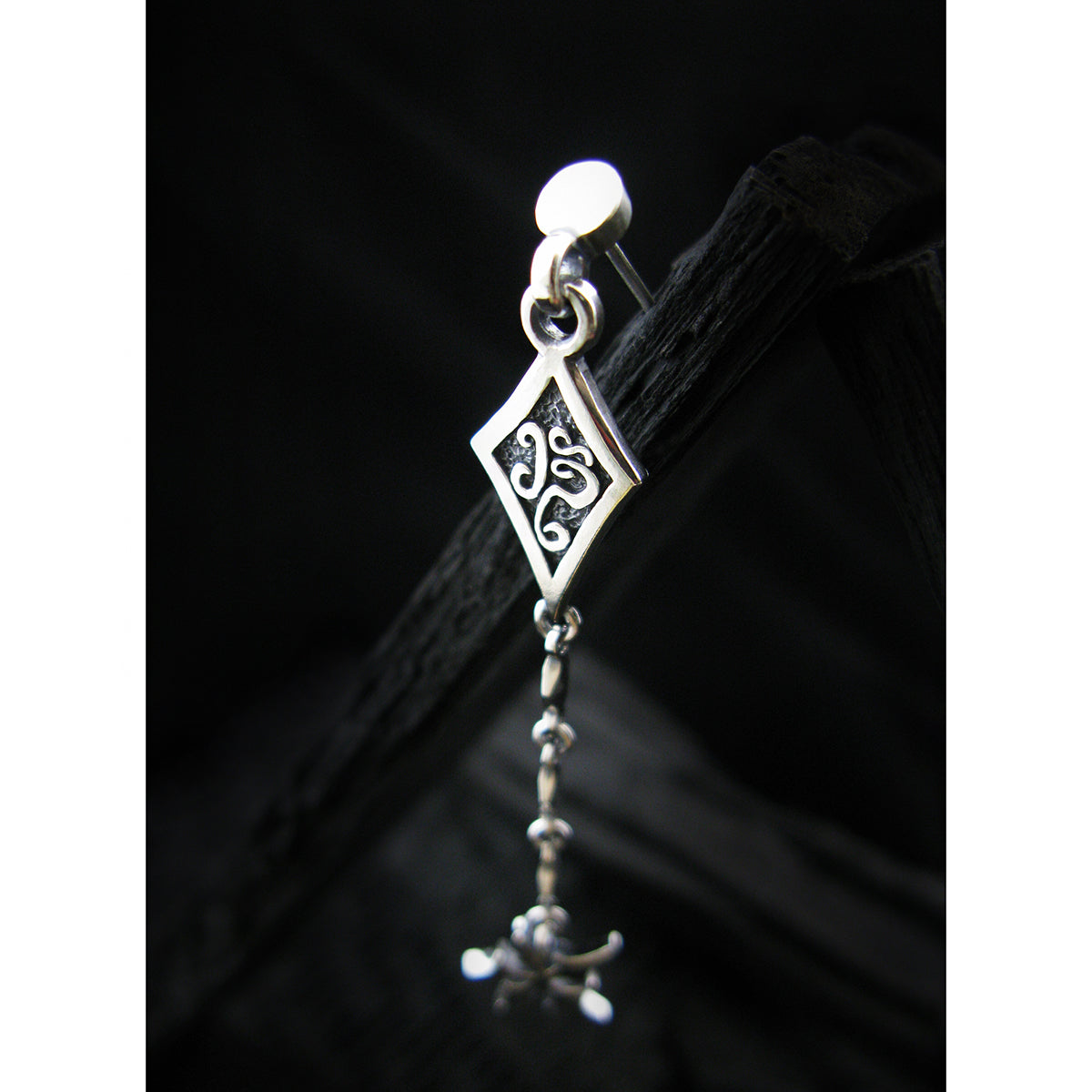 BT dia-Z silver earring