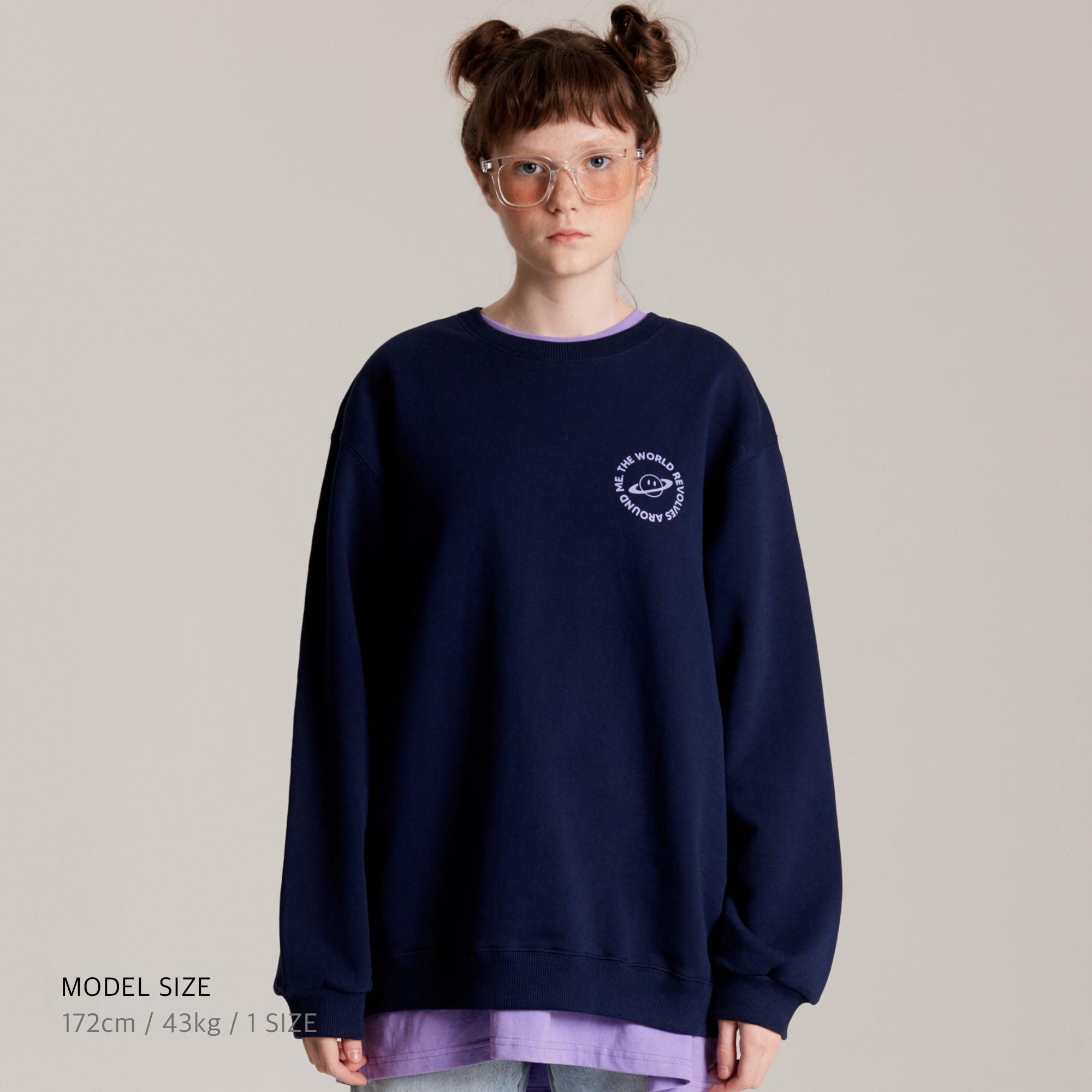 Revolve Sweatshirt Navy