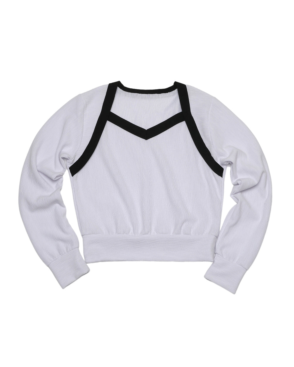 BEND NECK TOP (4color)