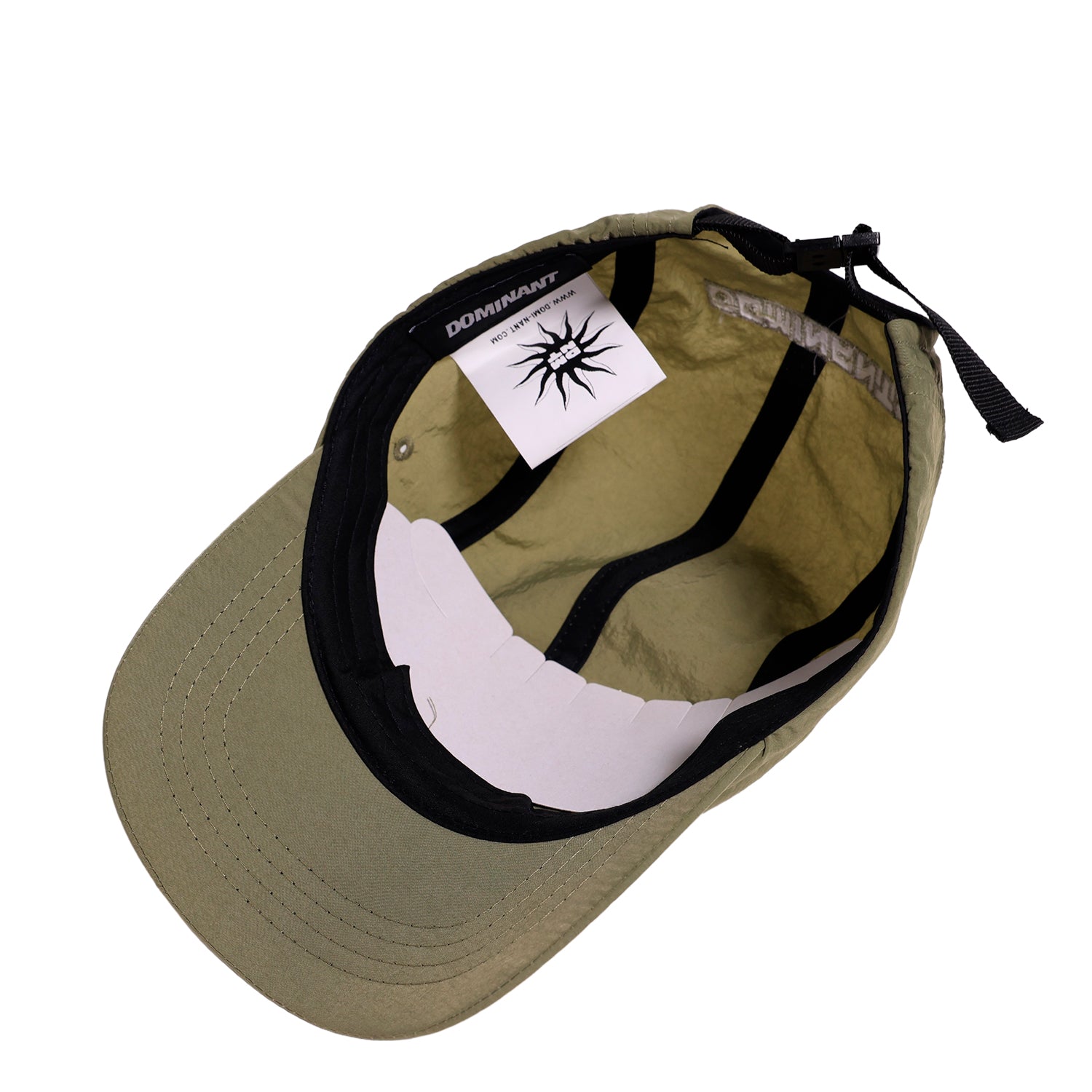 DOMINANT NYLON METAL CAMP CAP_KHAKI