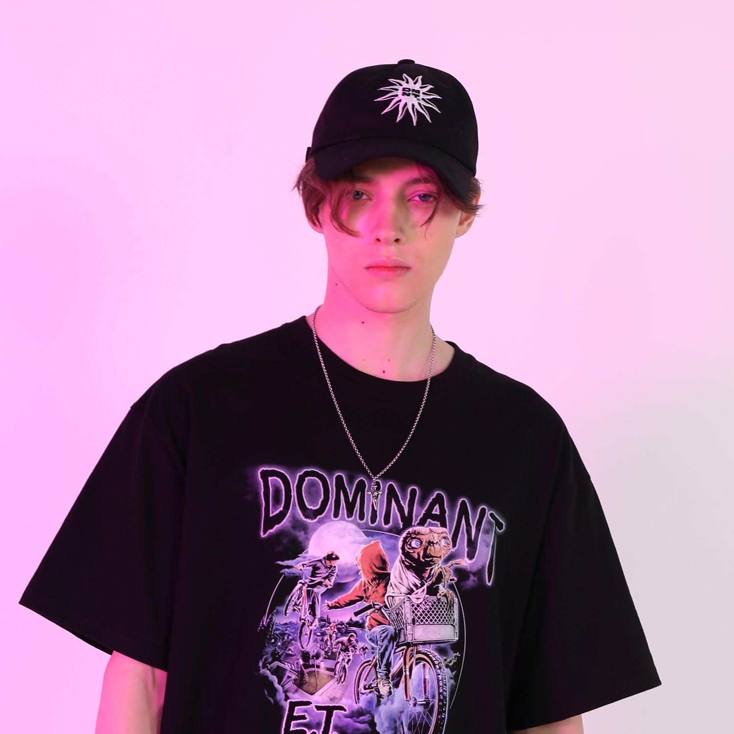 DOMINANT SUN RISE BALL CAP_BLACK