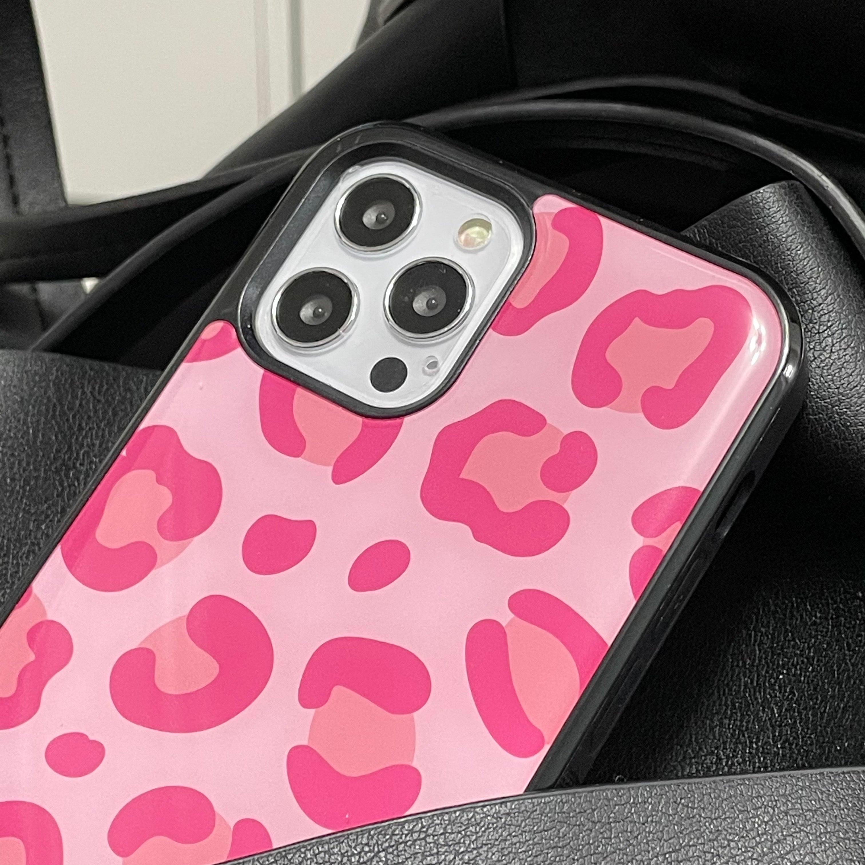 pink leopard epoxy case