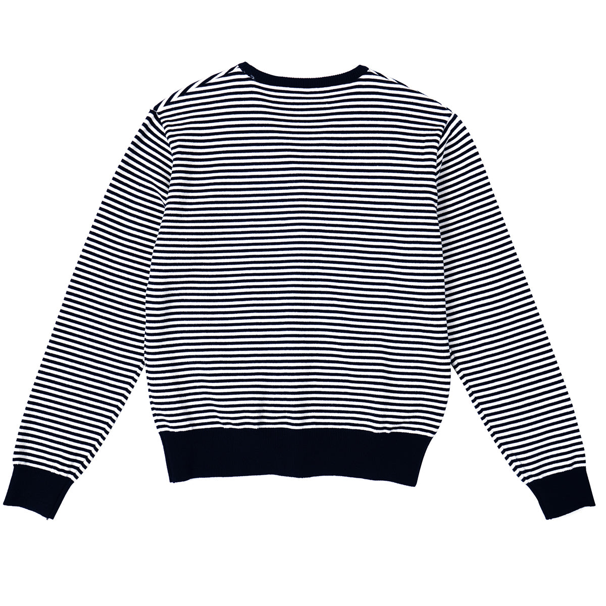 スモールストライプカーディガン / SMALL STRIPE CARDIGAN_NAVY