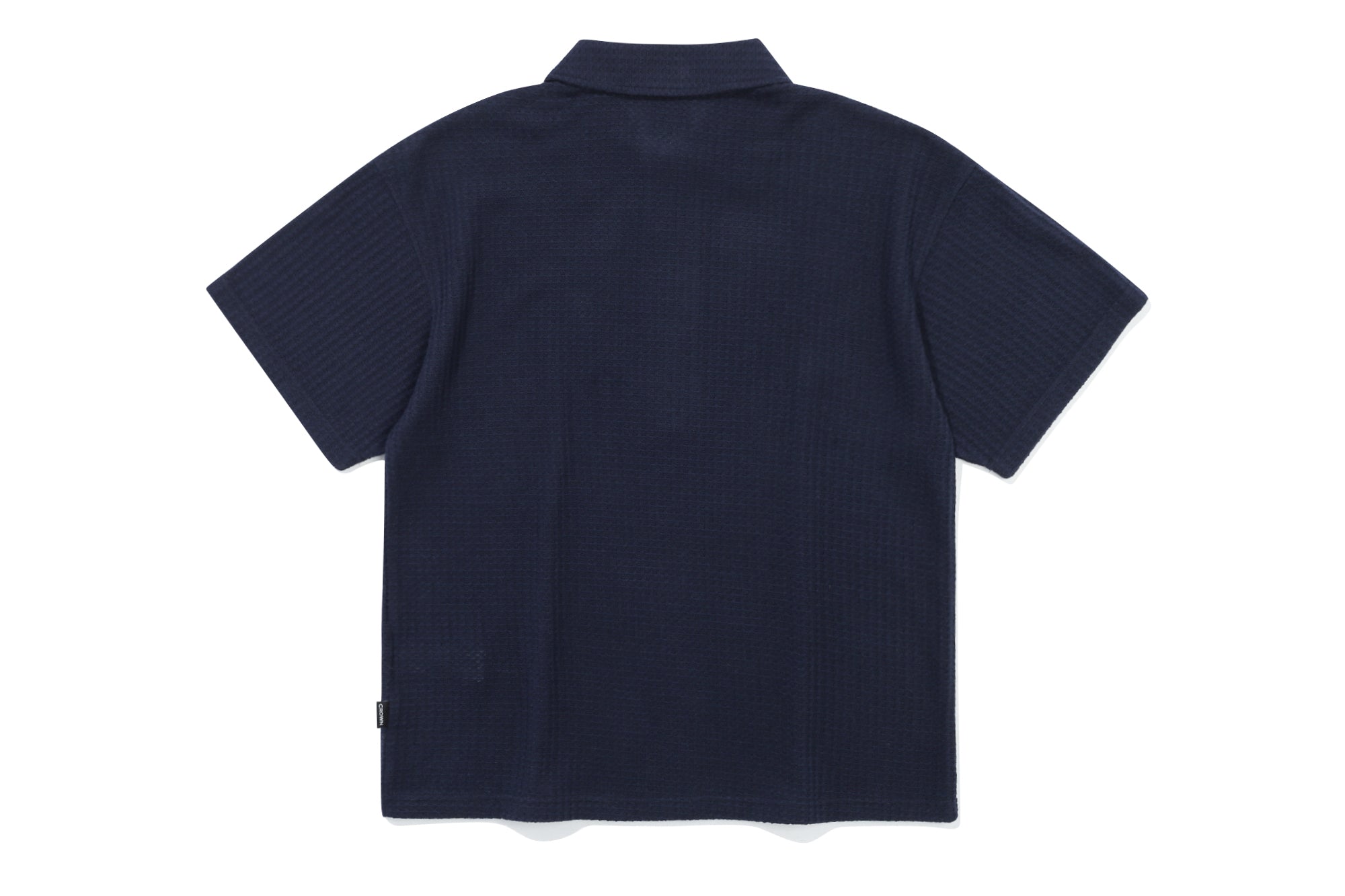 RECENT BUTTON KNIT POLO_NAVY