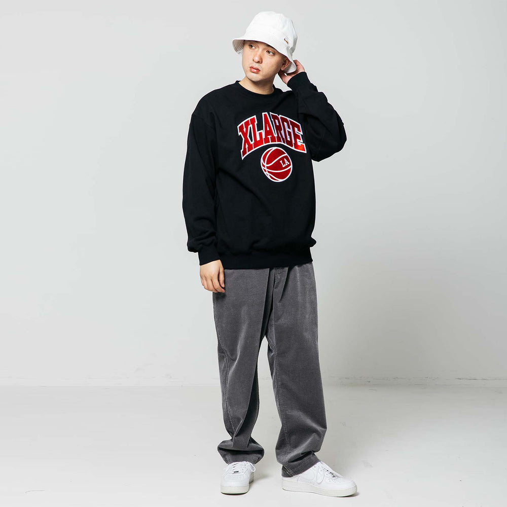 カレッジロゴクルーネックスウェット/COLLEGE LOGO CREWNECK SWEAT