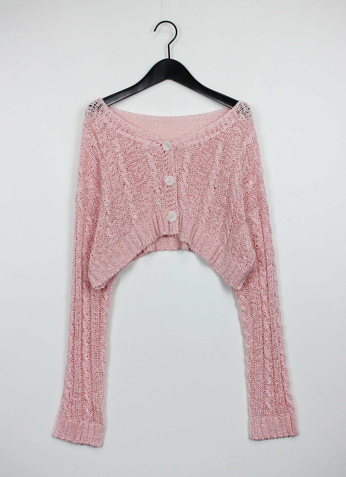 Pretzel Crop Cardigan (4color)