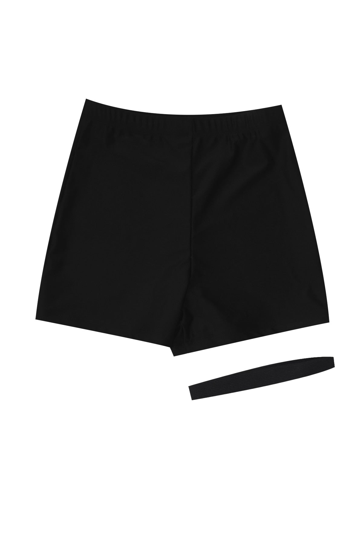 Two-way choker water short pants (black)