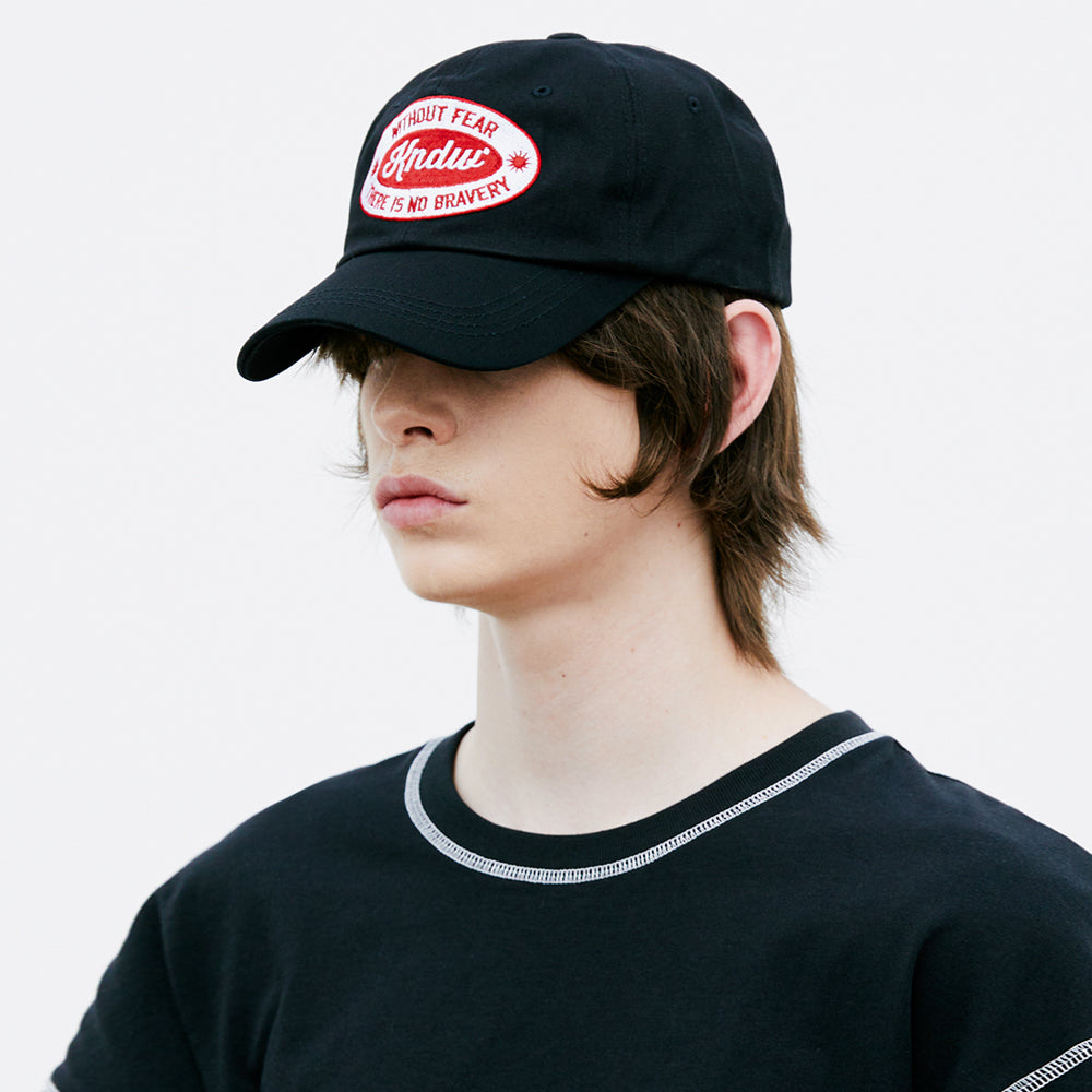 KNDW LOGO WAPPEN CAP BLACK