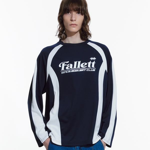 SPORTS CLUB FOOTBALL JERSEY LONG SLEEVE NAVY