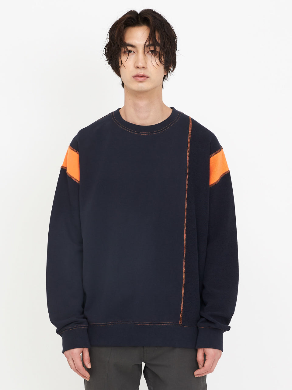 Color Blocked Sweatshirt Ver.1