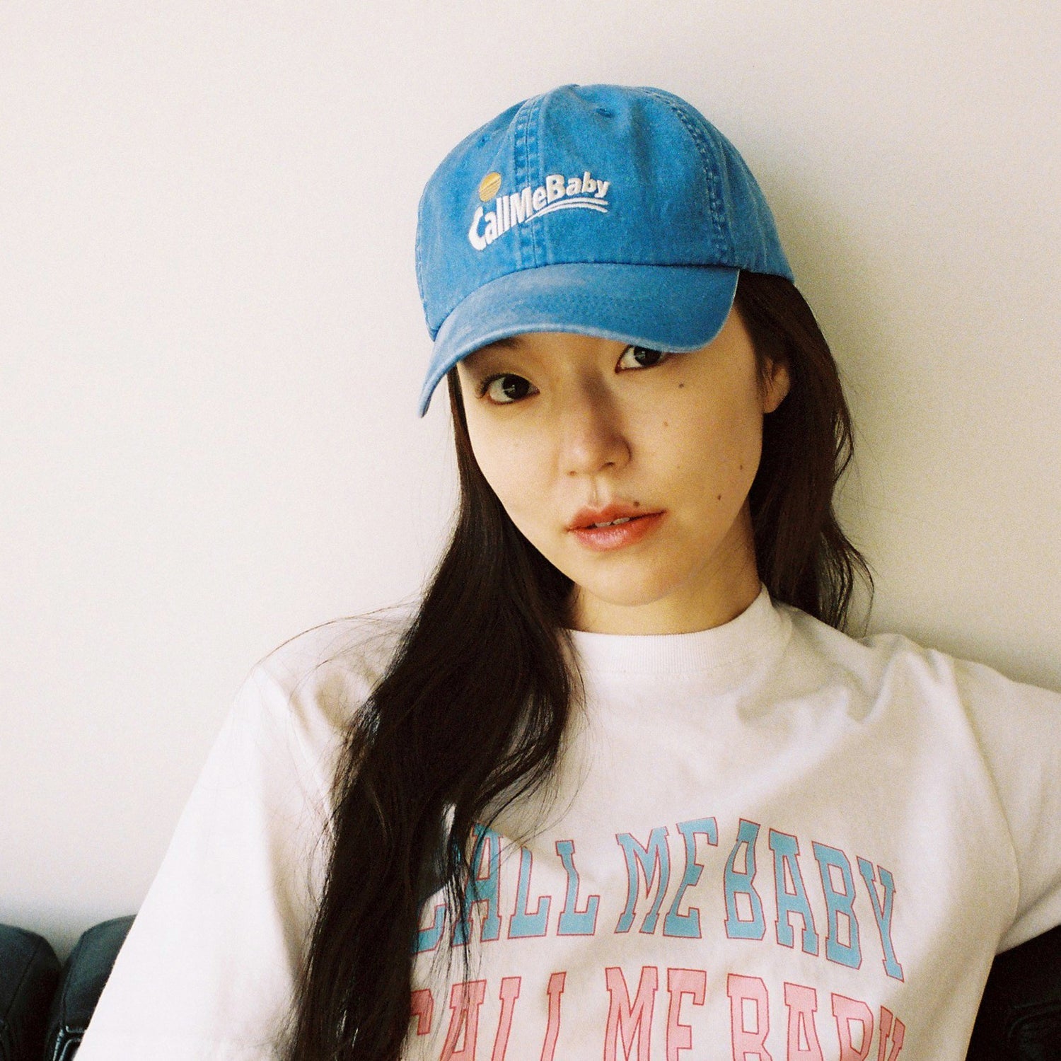 Sunny Day Logo Ball Cap (Washed Blue)