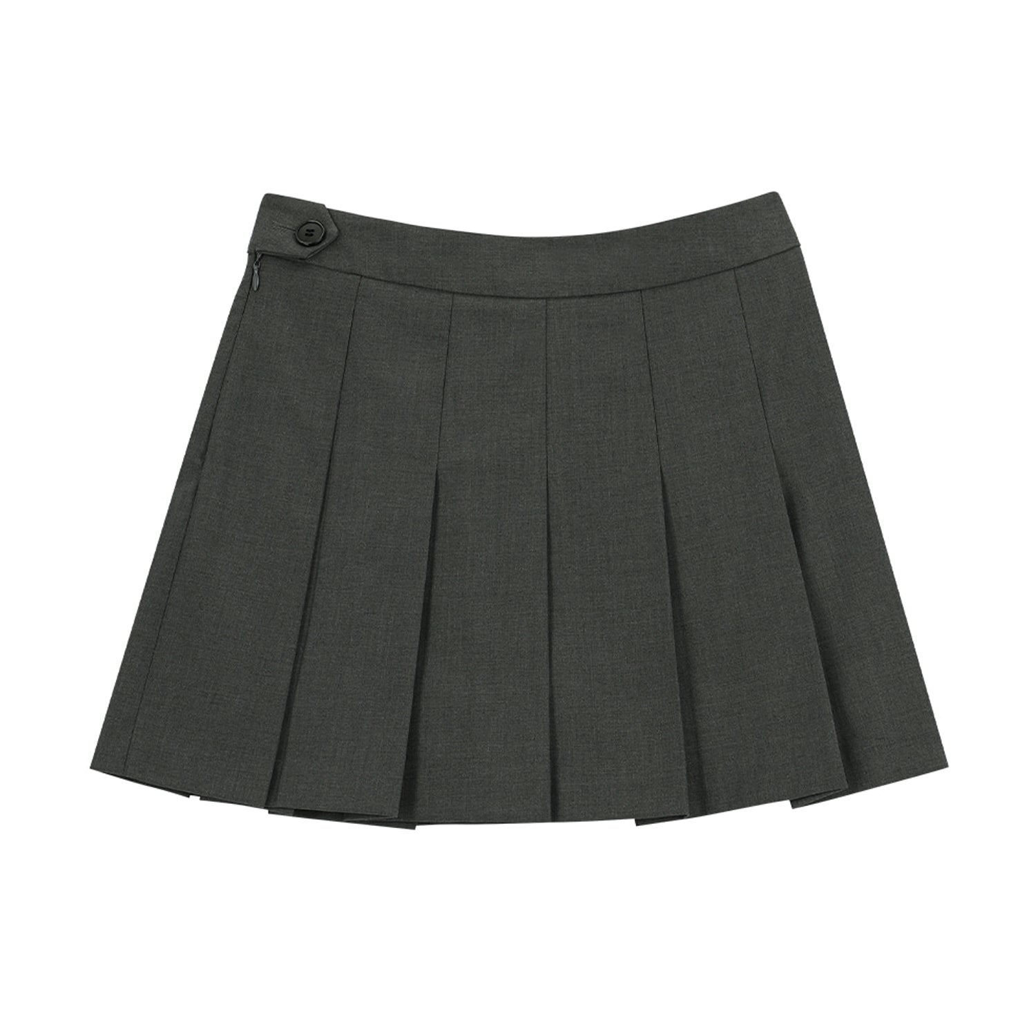 PLEATS PANTS SKIRT_GREY