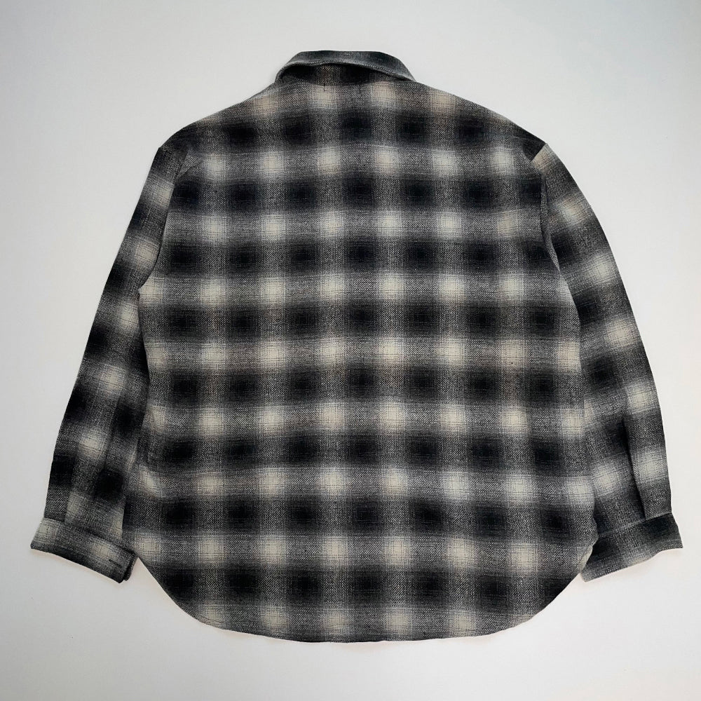 Wool checkered shirt