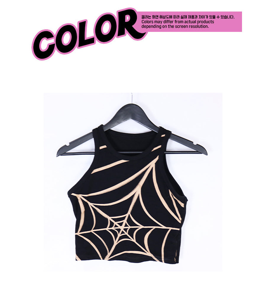 spider sleeveless