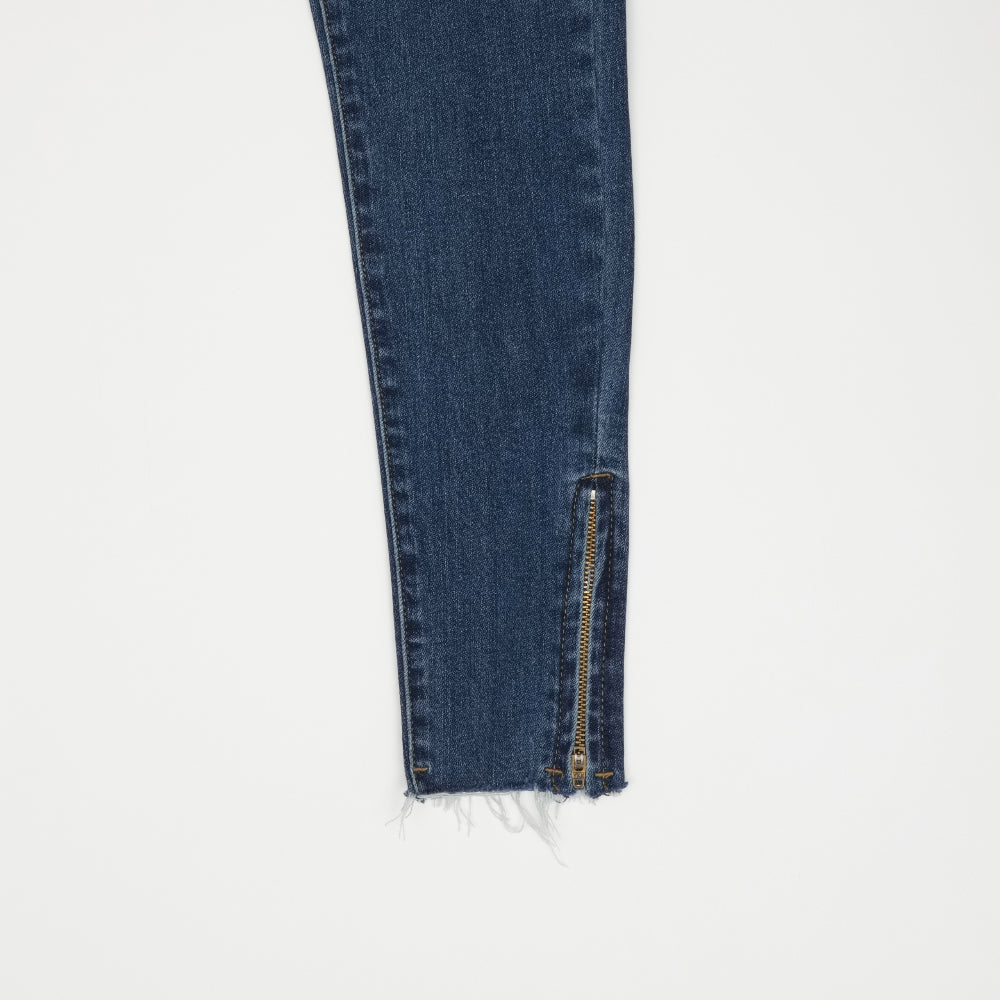 DARK BLUE SKINNY JEAN[6868]