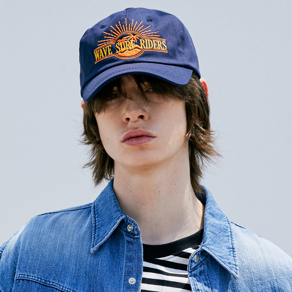 WAVE SURF RIDERS CAP NAVY