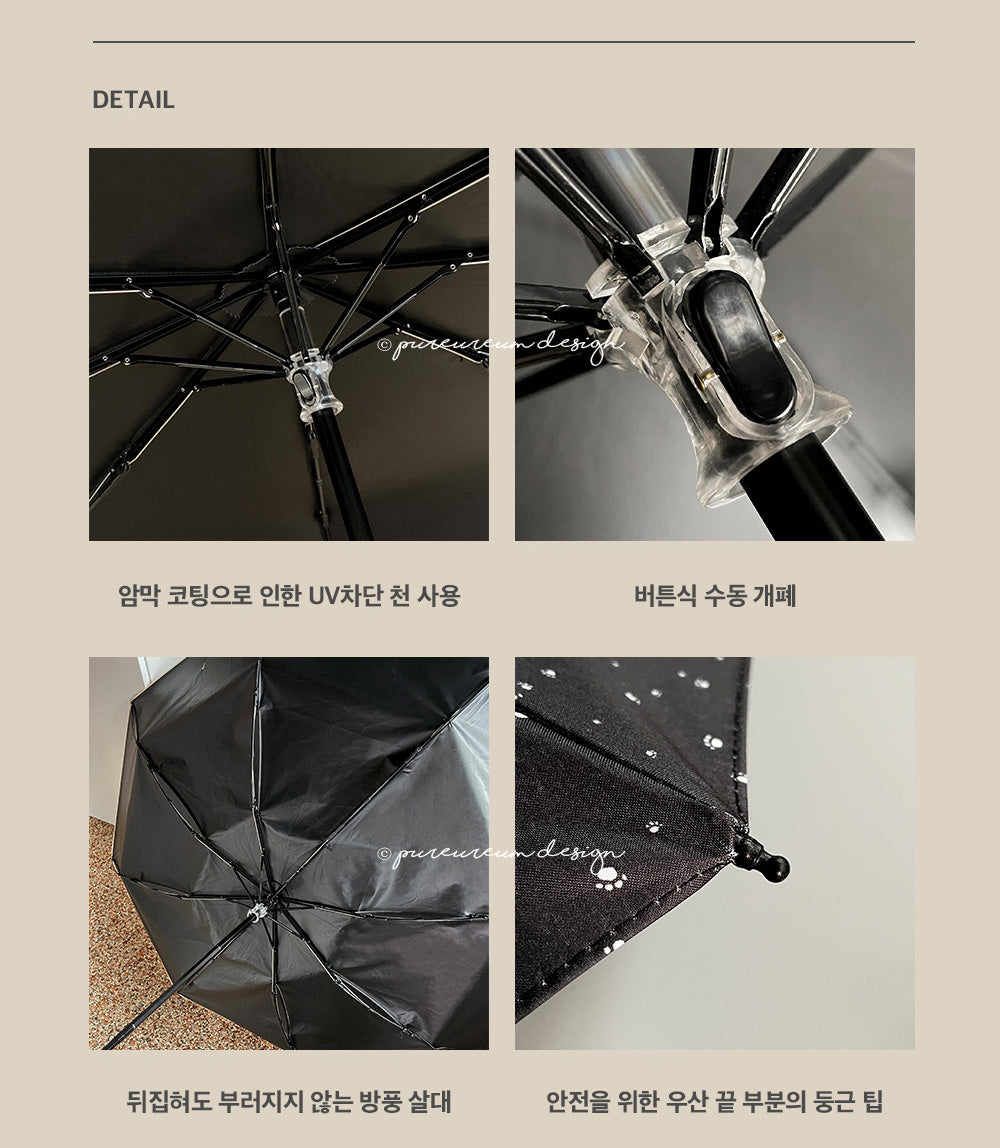 CupidGom UV 3-Folding Umbrella