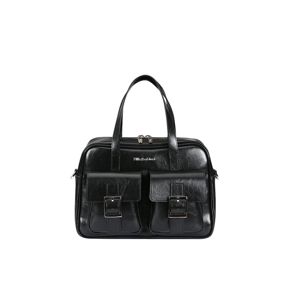 PKミドルショルダーバッグ / PK Middle Shoulder Bag (black)