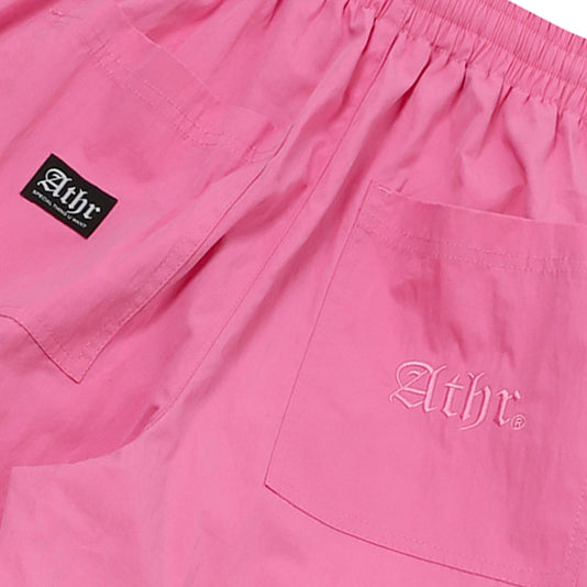 PINK OVERSIZE STRING CARGO PANTS