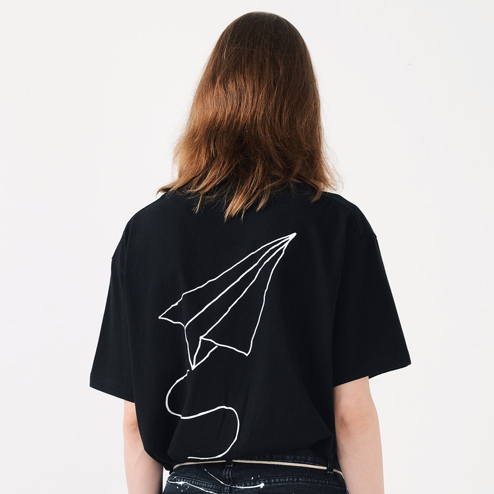 PAPER PLANE TSHIRTS (5COLORS)