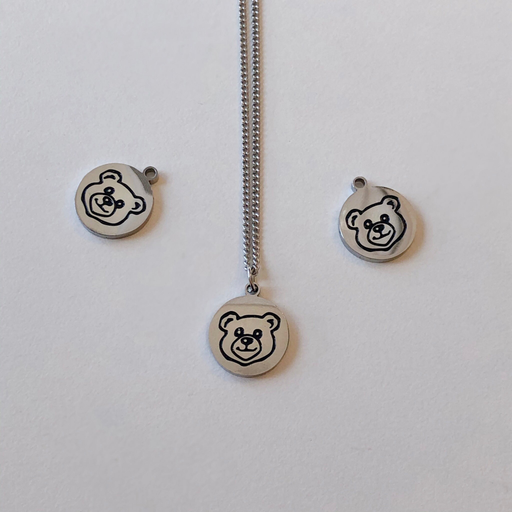 Daily Bear Pendant Necklace