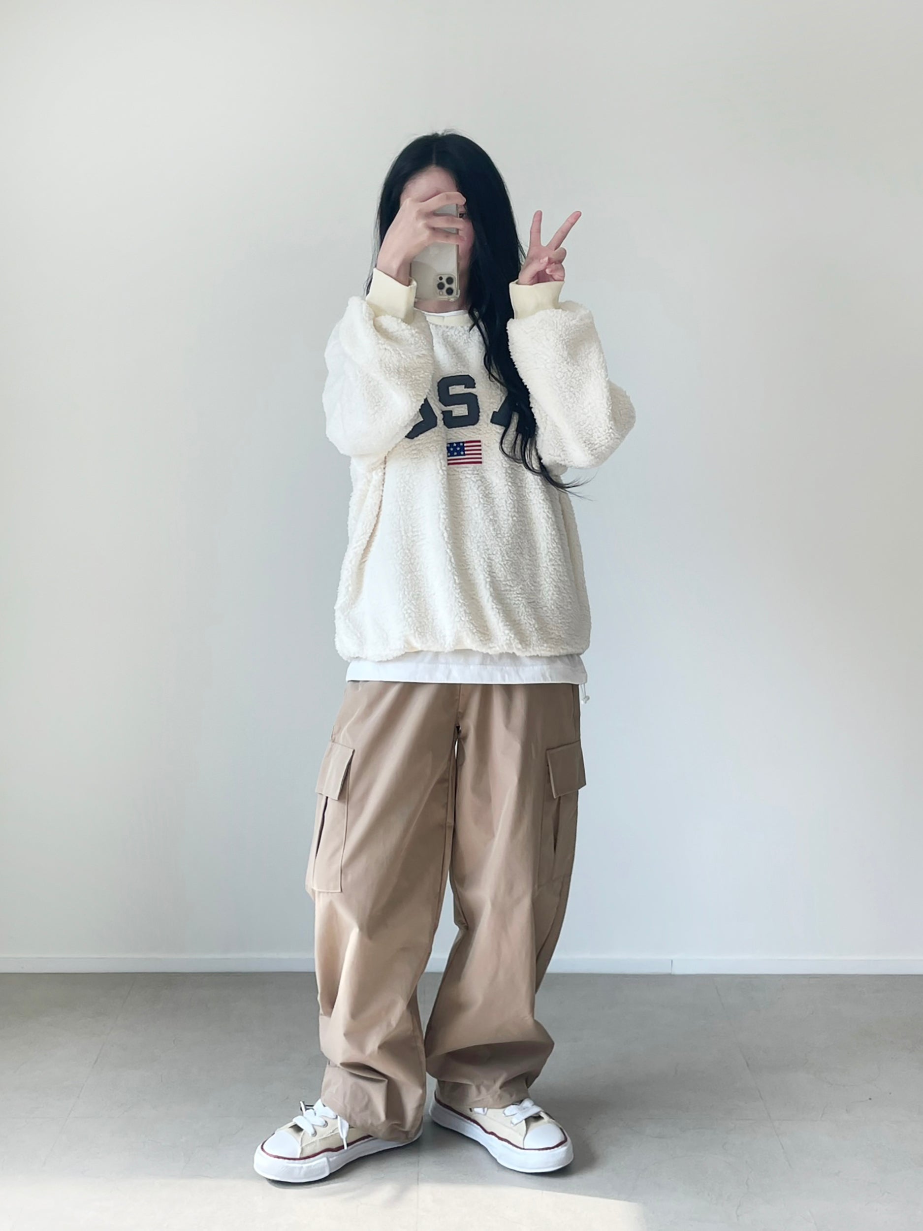 W Goffcore Wide Cargo Pants