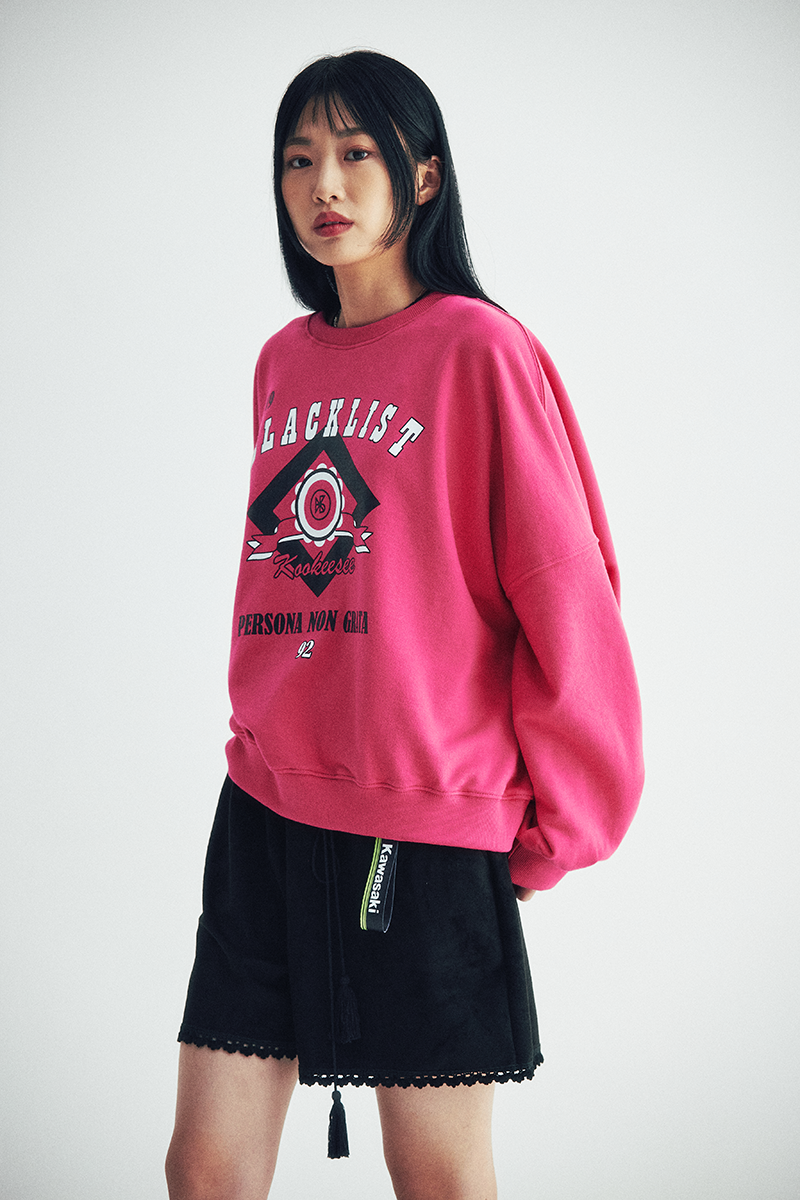 Persona Sweatshirt (Magenta pink)