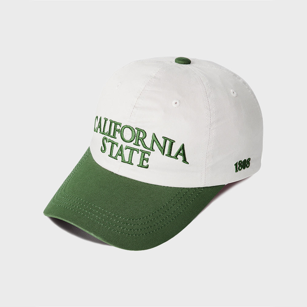 CALIFORNIA 6PANEL CAP (GREEN)