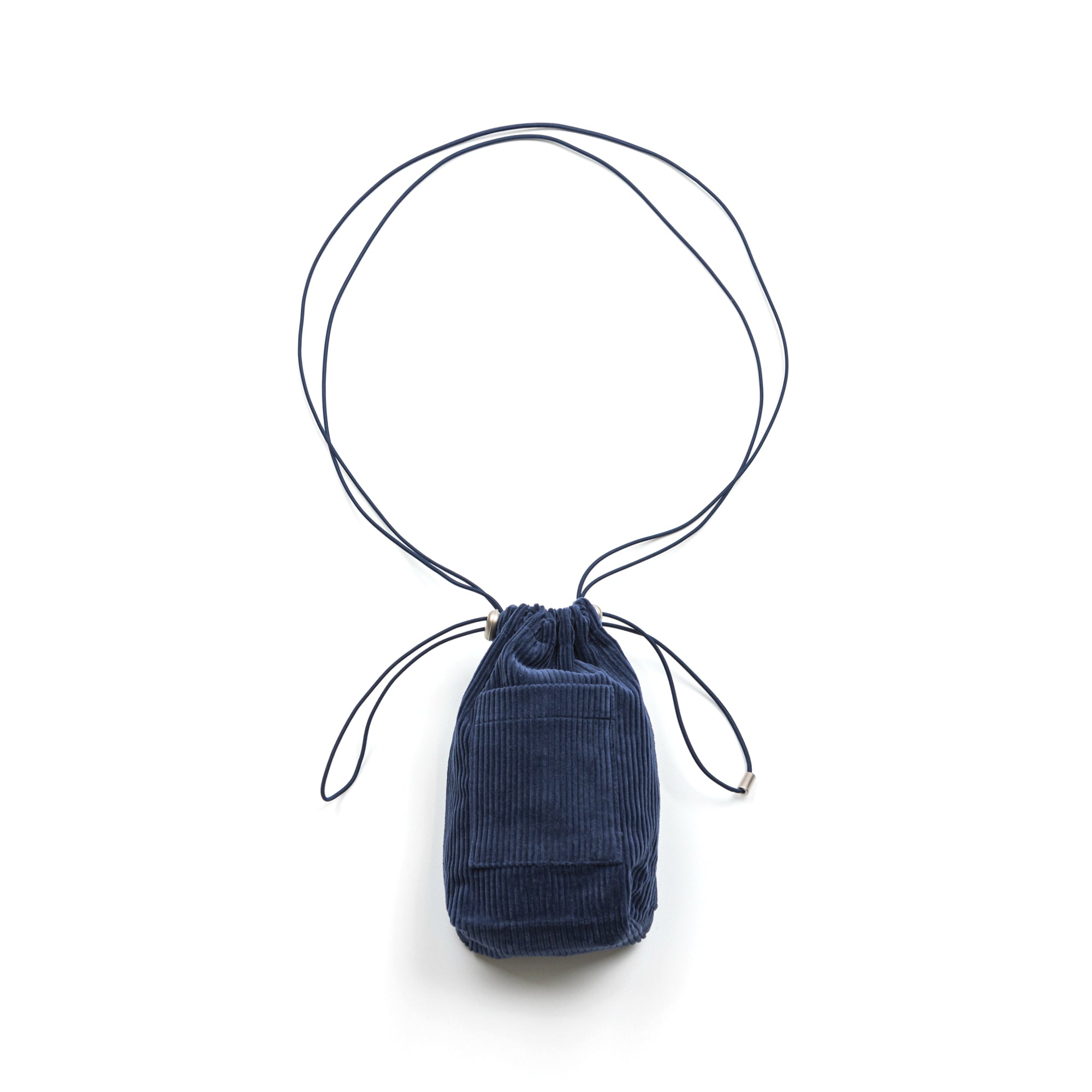 CORDUROY MINI CROSS BAG(BLUE NAVY)