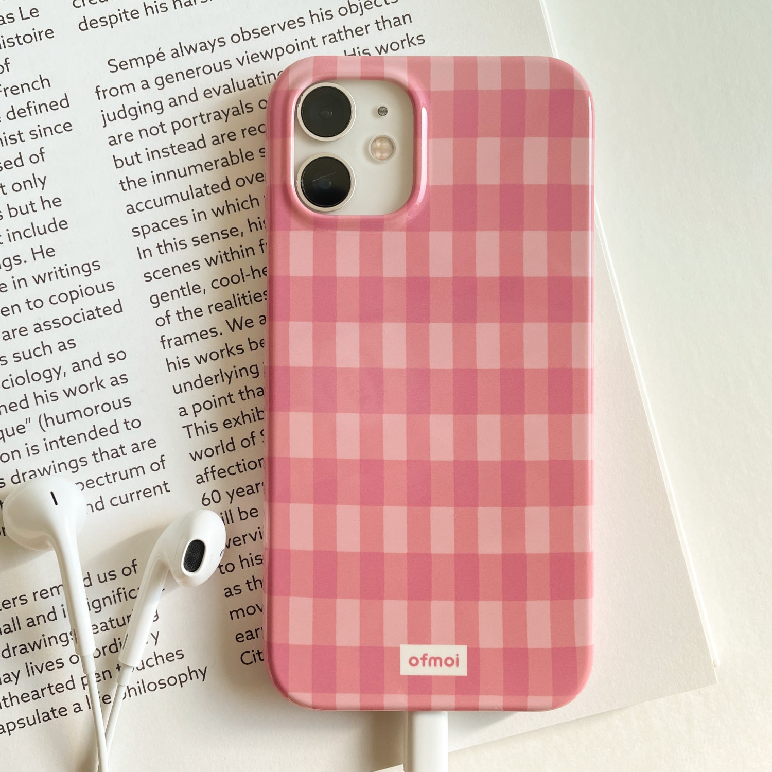 apple candy hard glossy phone case