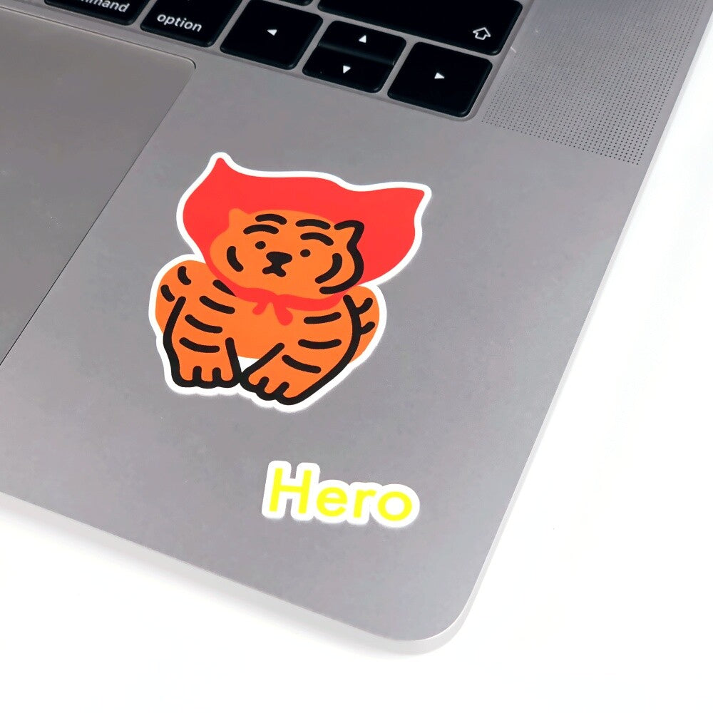 HERO TIGER REMOVABLE STICKERS