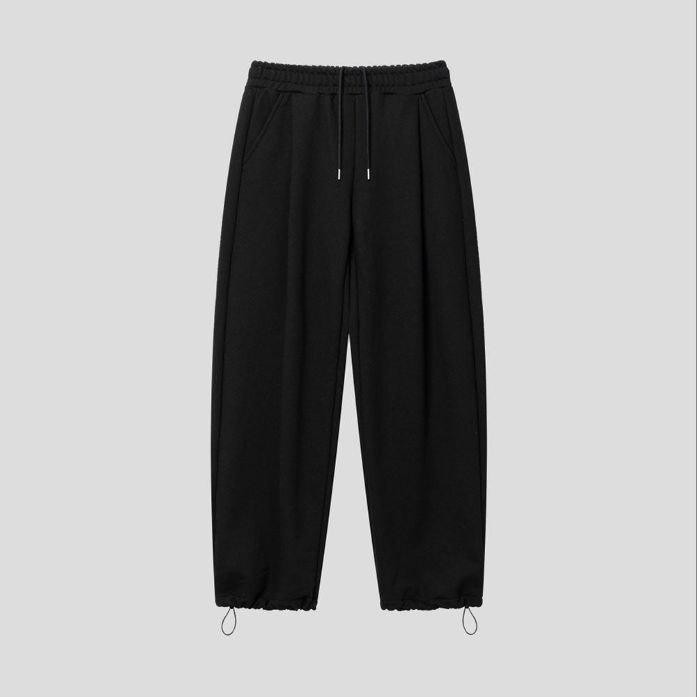 ASCLO Deep Wide Tuck Sweat Pants (3color)