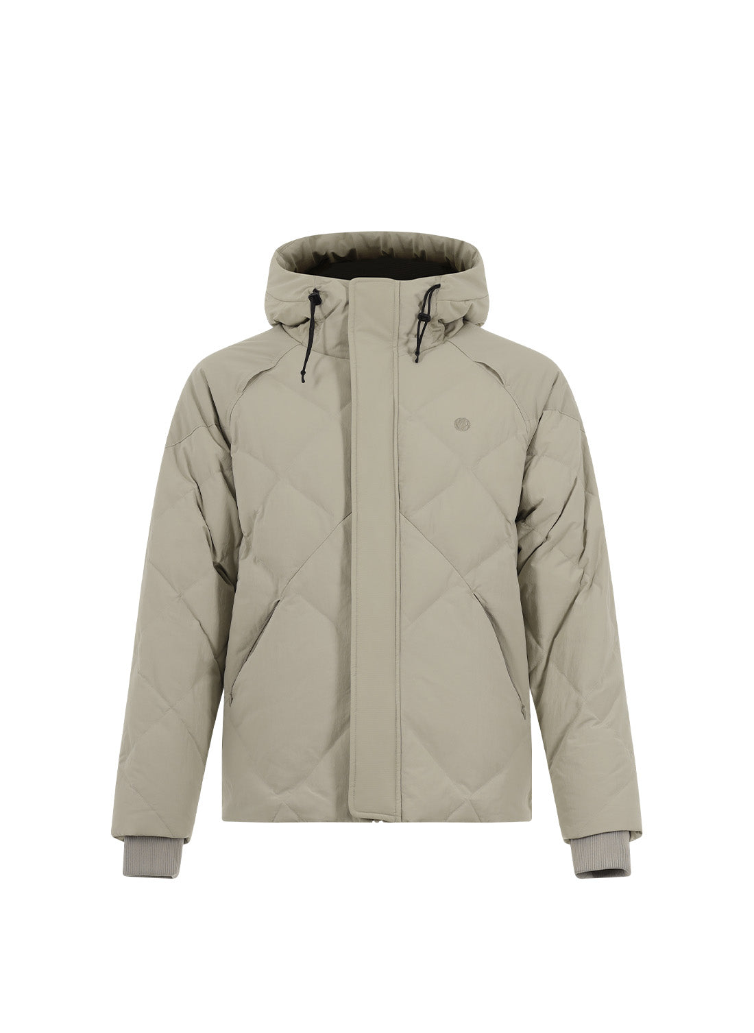 CORDURRA NYLON MIX HOODED DOWN PUFFER