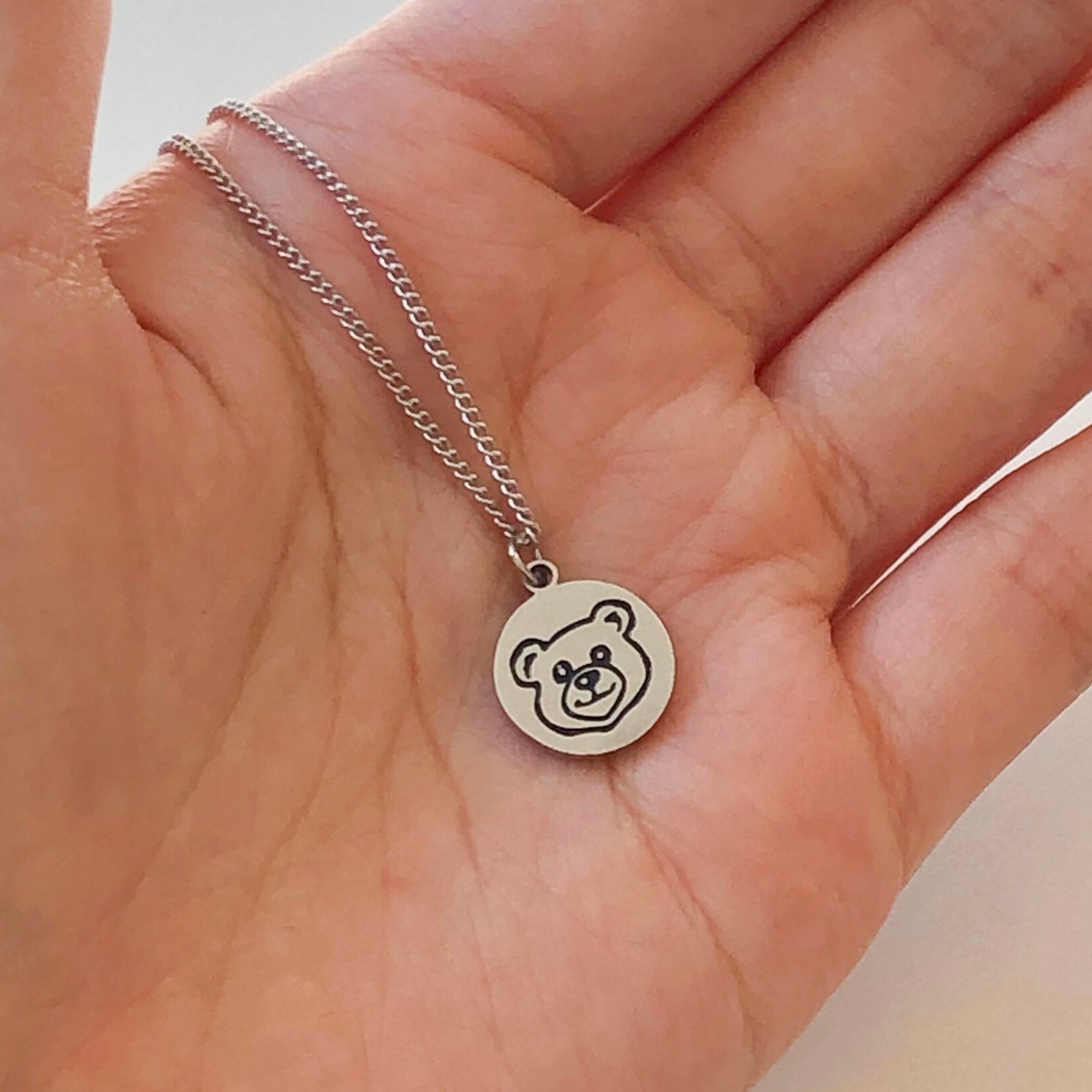 Daily Bear Pendant Necklace