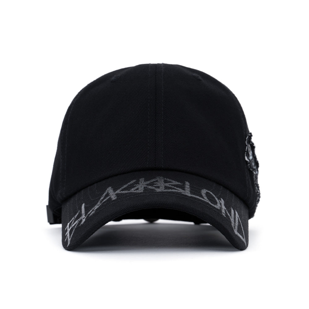 BBD Side Patch Shadow Graffiti Logo Cap (Black)