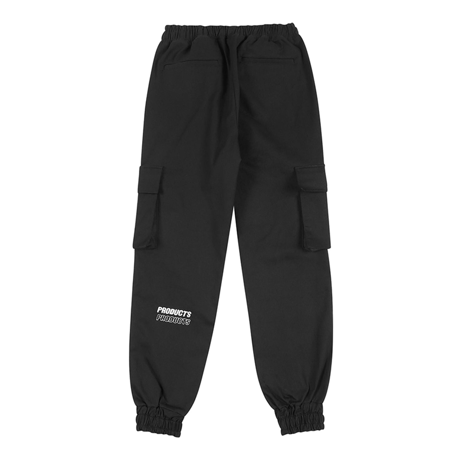 Premium Banding Cargo Pants (BLACK)