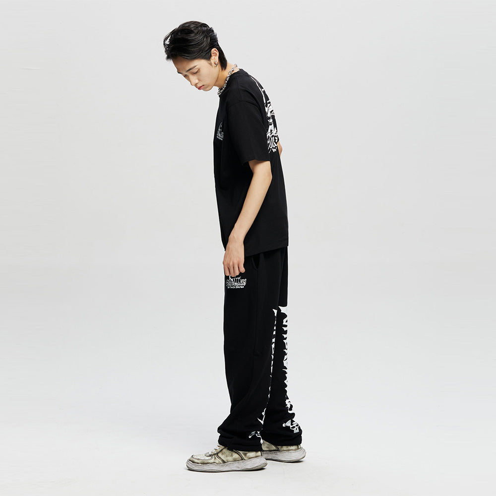 BACKSIDE LOGO SWEATPANTS_BK